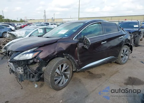 2020 Nissan Murano Sl Fwd from USA, damaged, VIN 5N1AZ2CJ0LN118420
